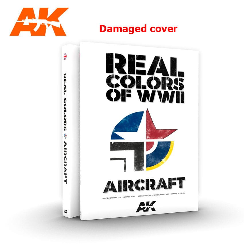 REAL COLORS OF WWII for AIRCRAFT (Damaged cover)