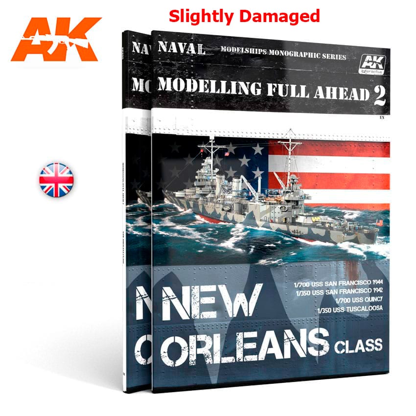 MODELLING FULL AHEAD 2 NEW ORLEANS CLASS (Damaged cover)