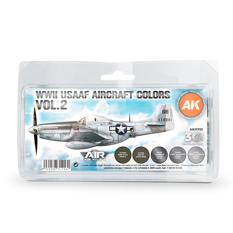 WWII USAAF Aircraft Colors Vol.2