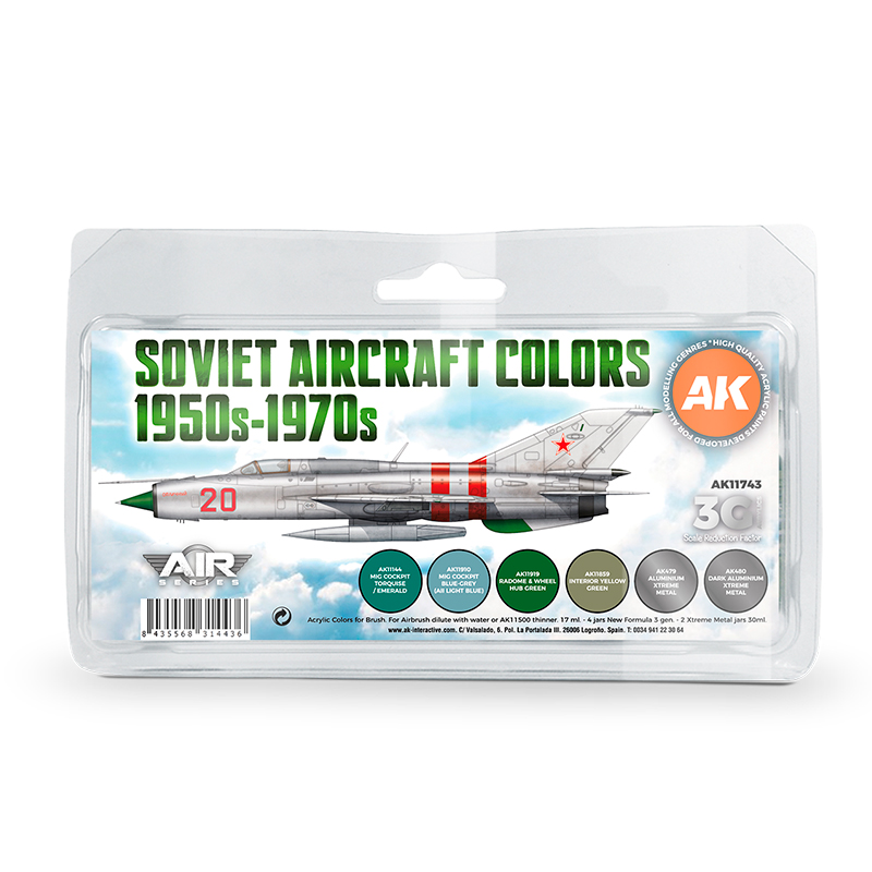 Soviet Aircraft Colors 1950s-1970s