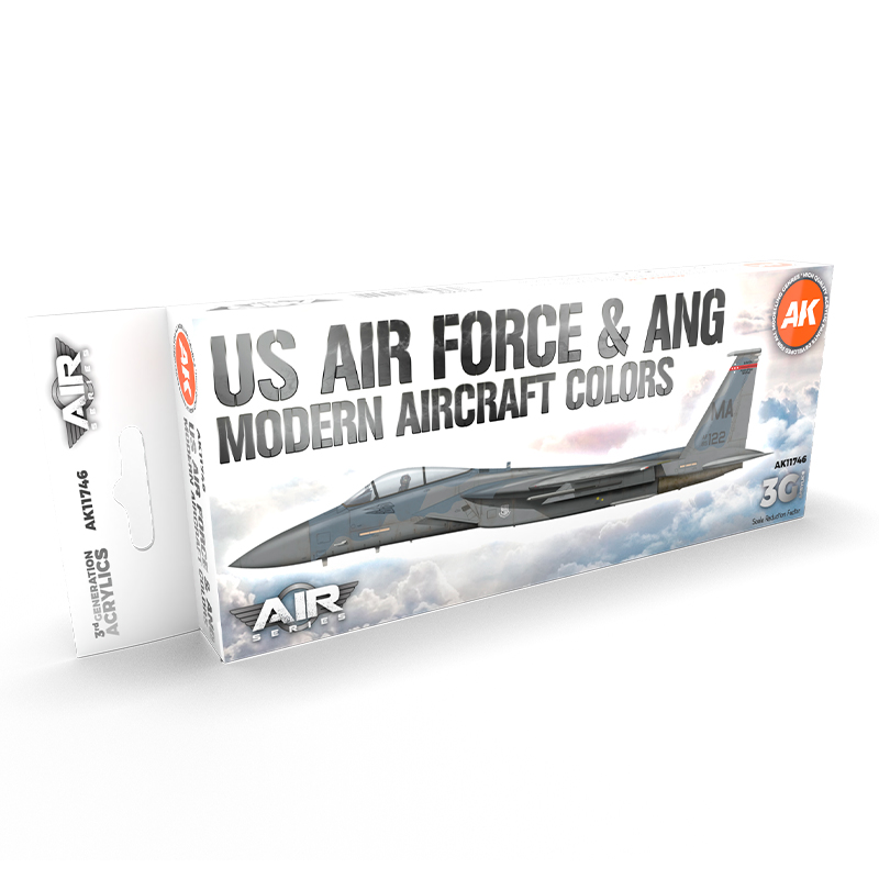 US Air Force & ANG Modern Aircraft Colors