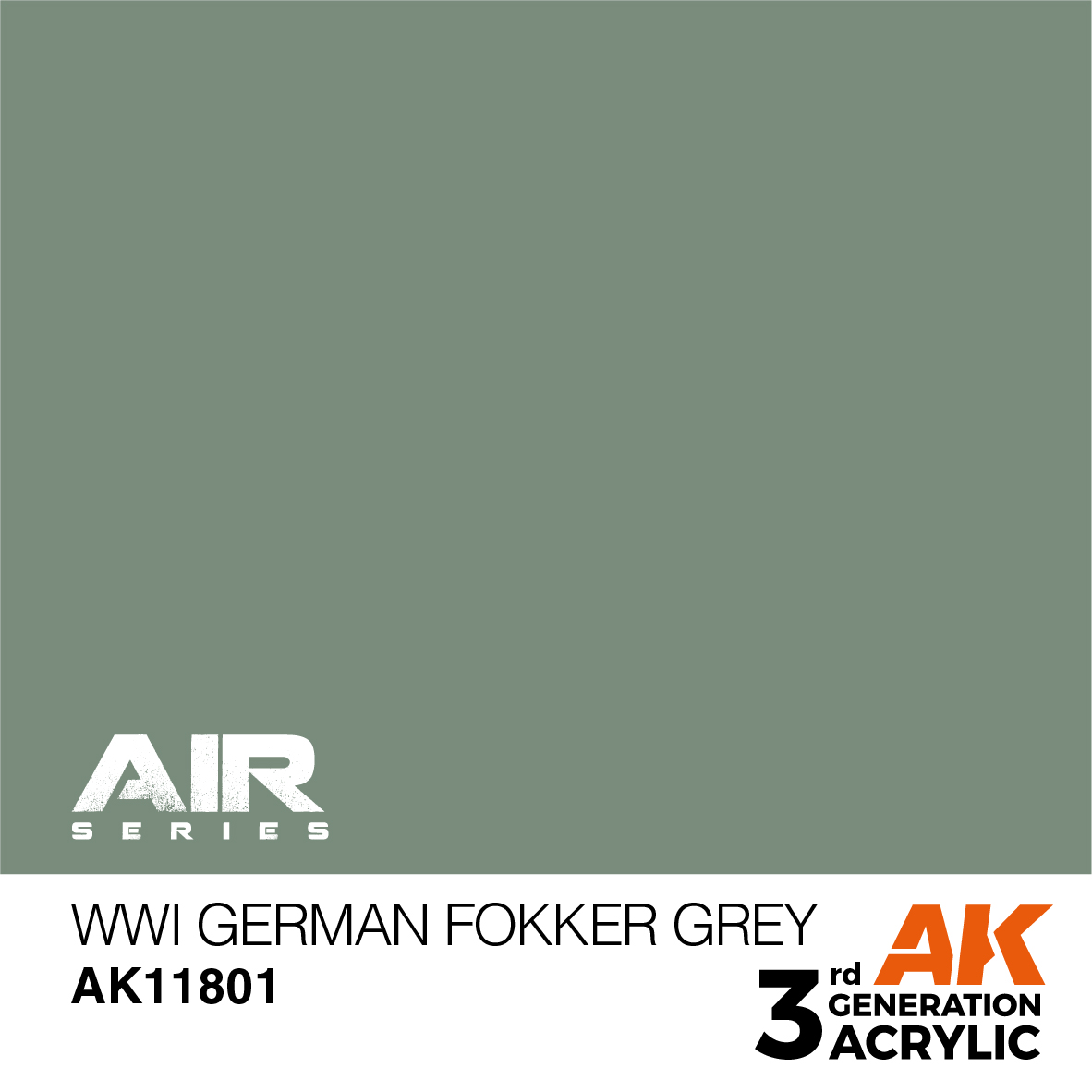 WWI German Fokker Grey – AIR
