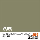Ak interactive peinture acrylique 3G AK11899 IJA 1 Hairyokushoku  (Gris-vert) 17ml AIR