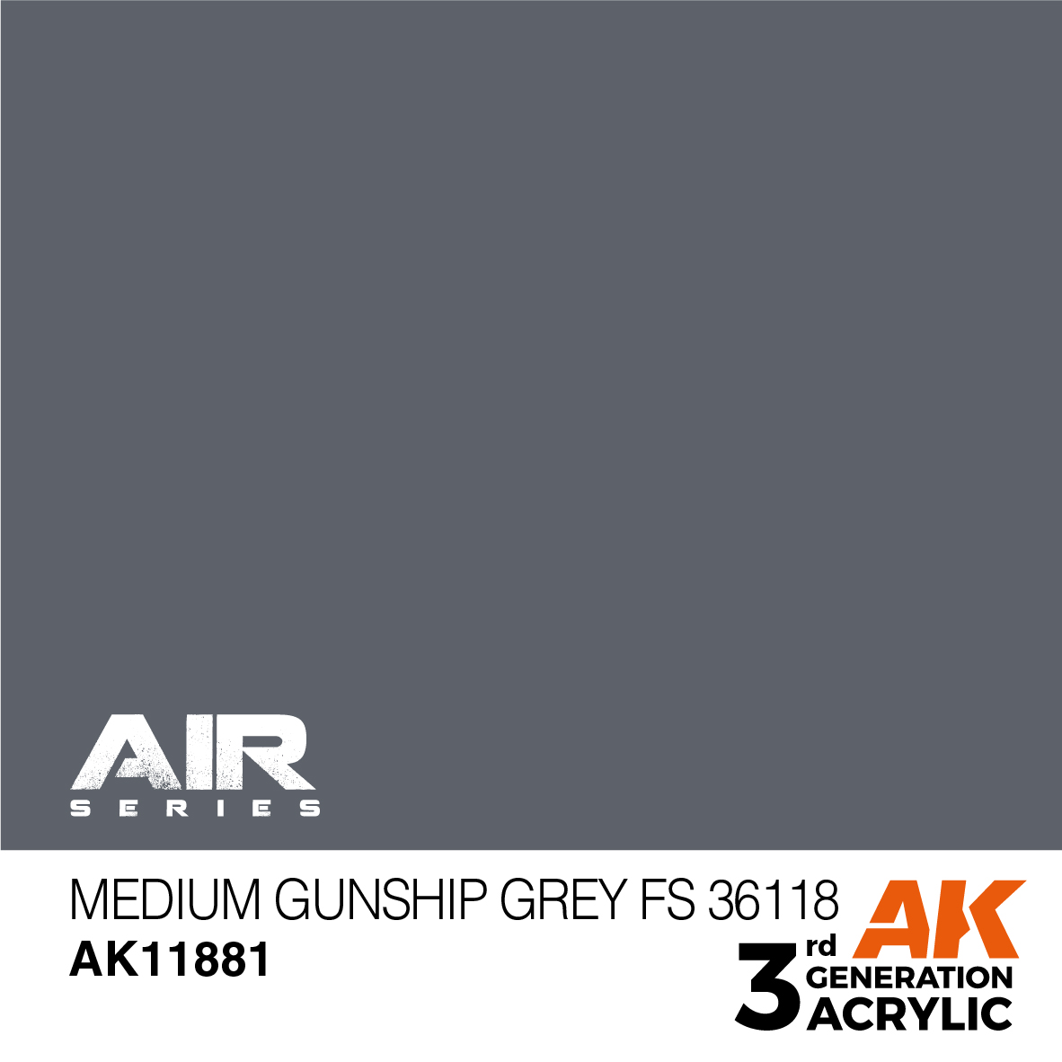 Medium Gunship Grey FS 36118 – AIR