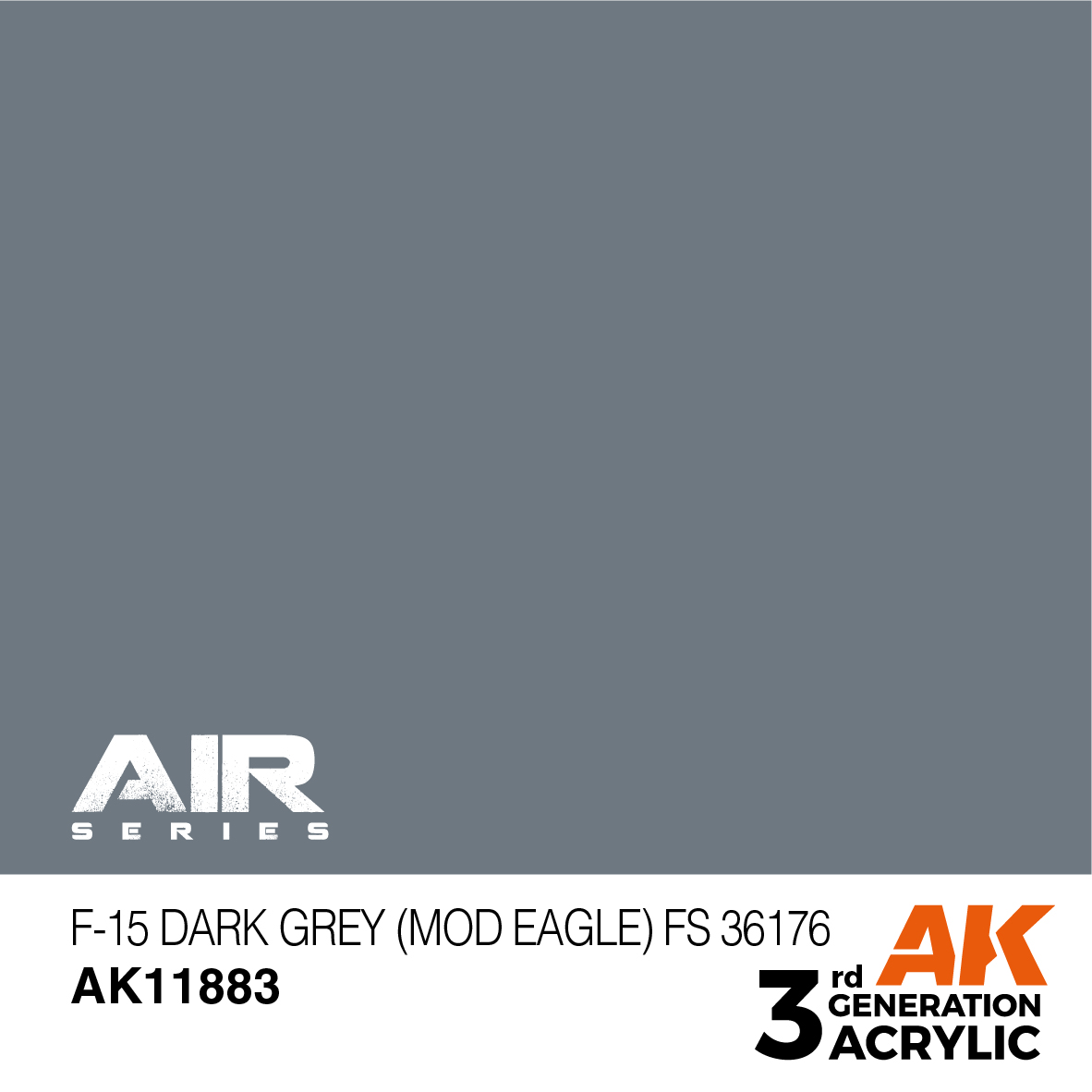 F-15 Dark Grey (Mod Eagle) FS 36176 – AIR