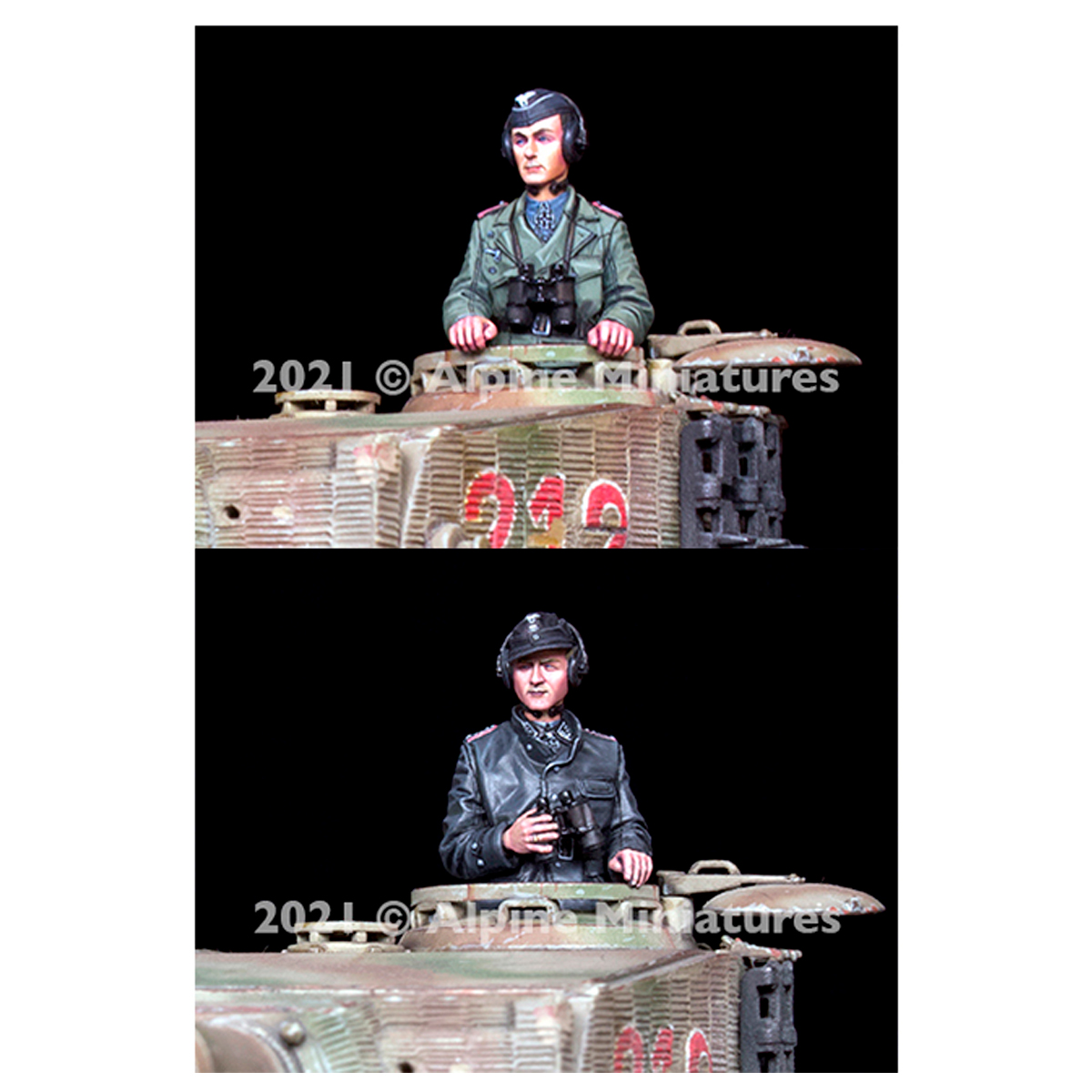 German Panzer Ace Set (2 figures) 1/35