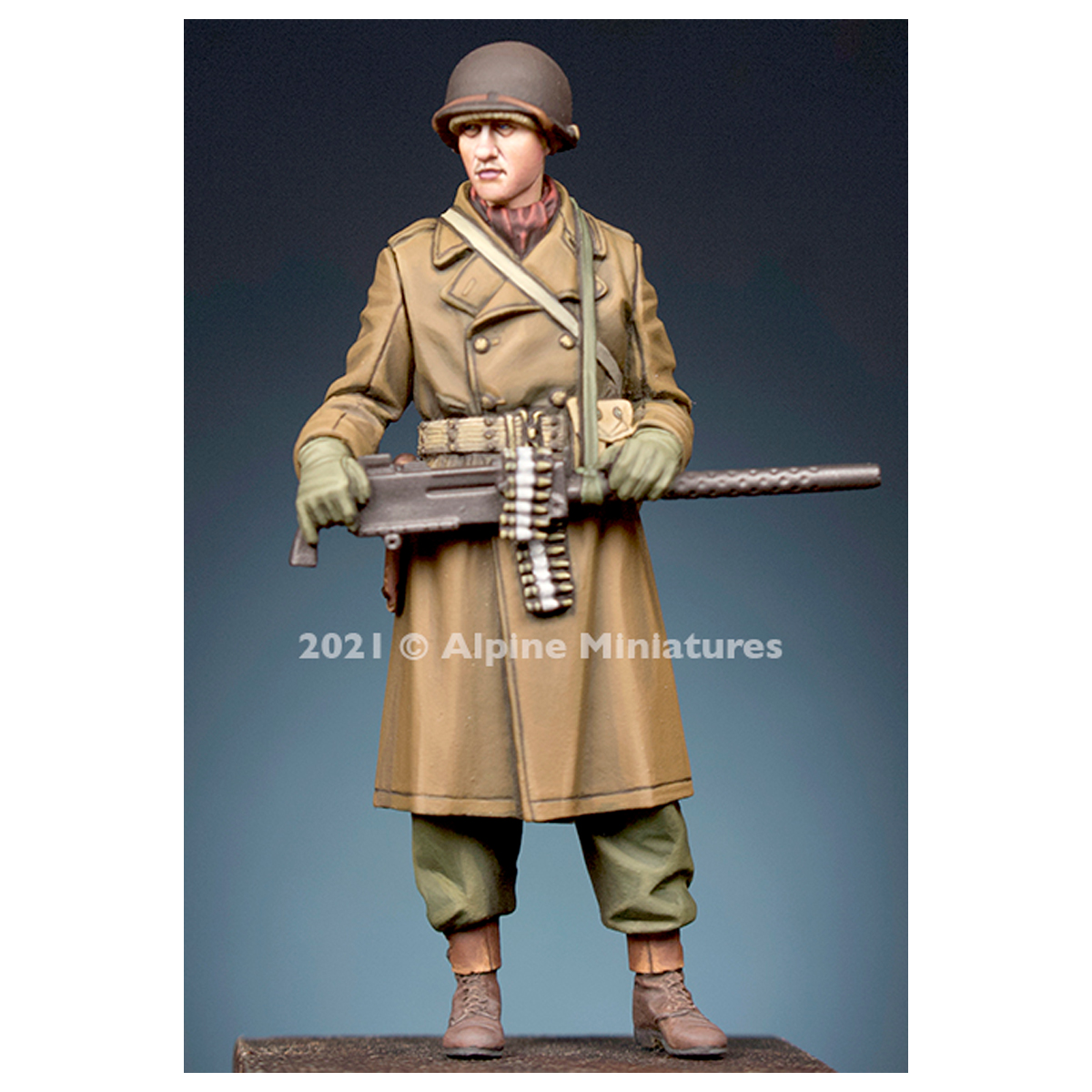 WW2 US MG Gunner Winter 1/35