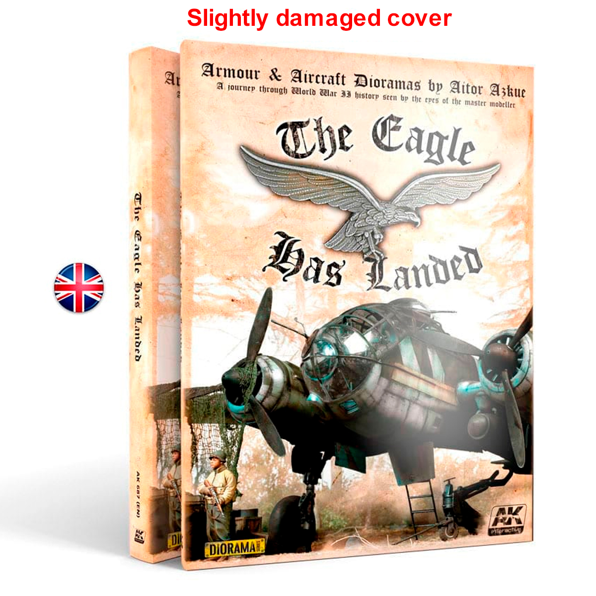 THE EAGLE HAS LANDED (Slightly damaged cover)