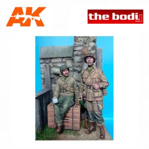 TB-35164 British Hussar Officer WW II  1/35 resin figure The Bodi