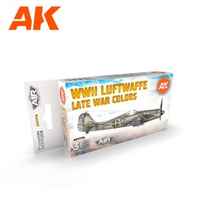 AK Interactive RAF AIRCRAFT mimetizza Pittura Acrilica Set per i modelli 