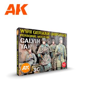 AK Interactive francese colori uniformi Vernice Acrilica Set per i modelli 