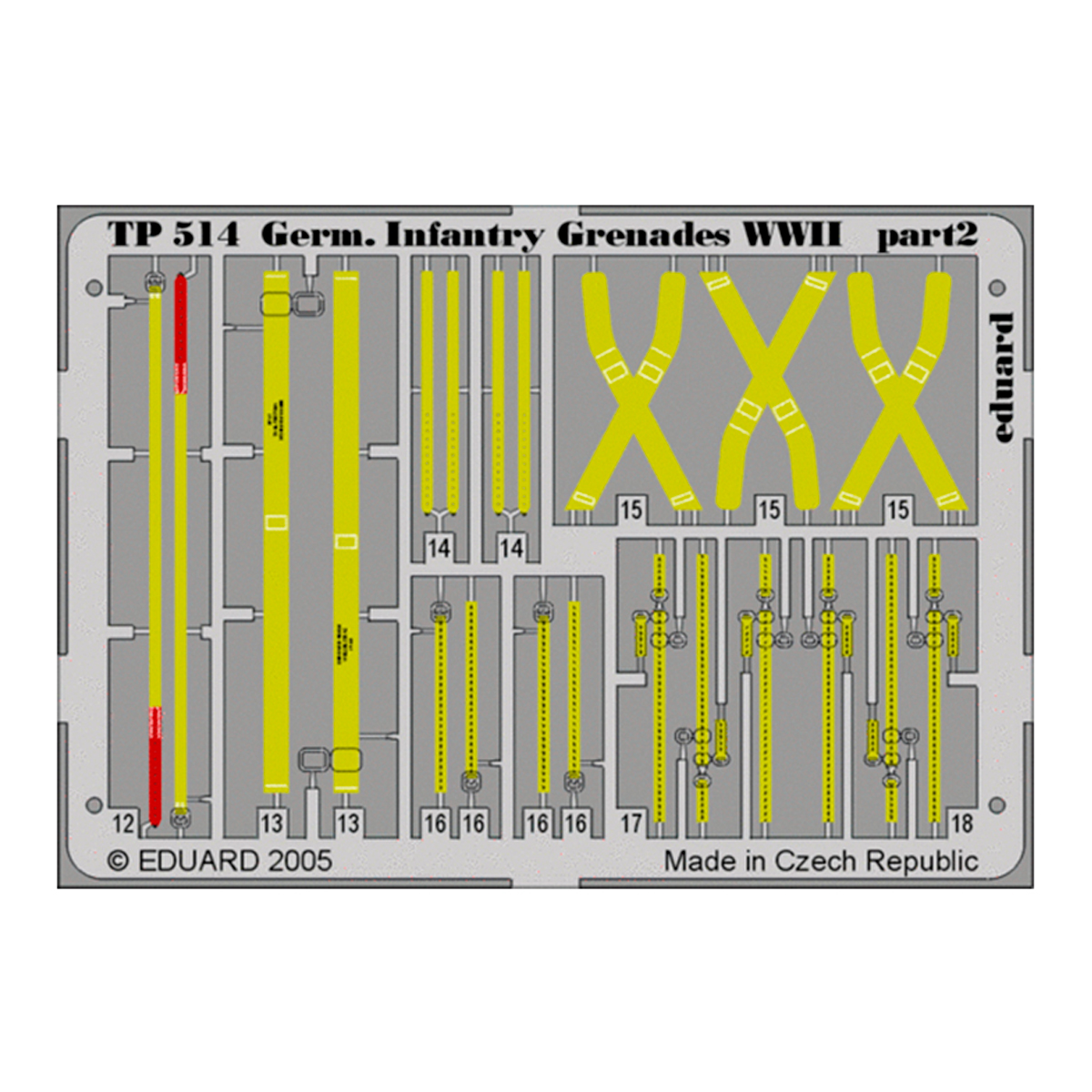 German Infantry For Grenades WWII Kit 1/35