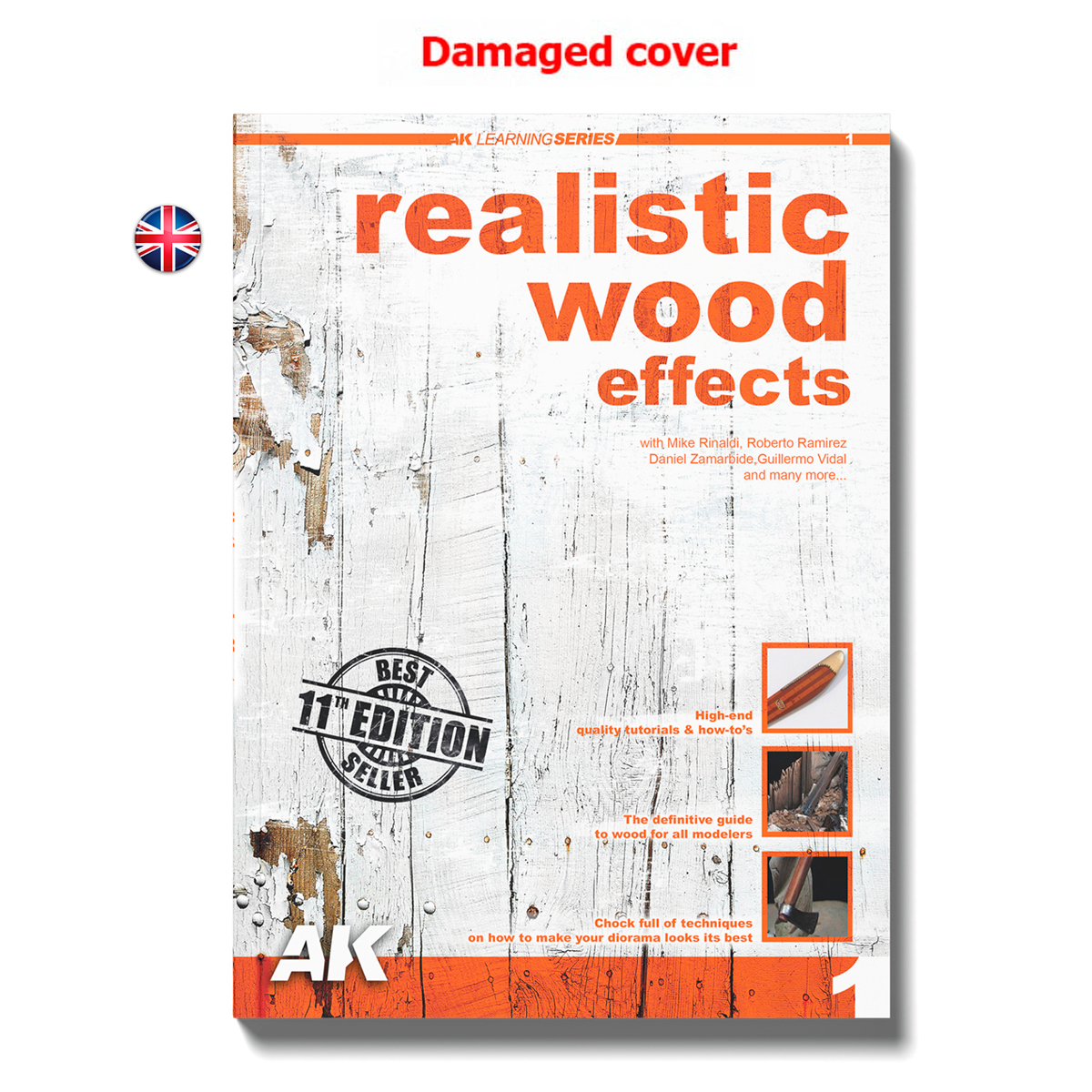 AK LEARNING 01: REALISTIC WOOD EFFECTS (Damaged cover)