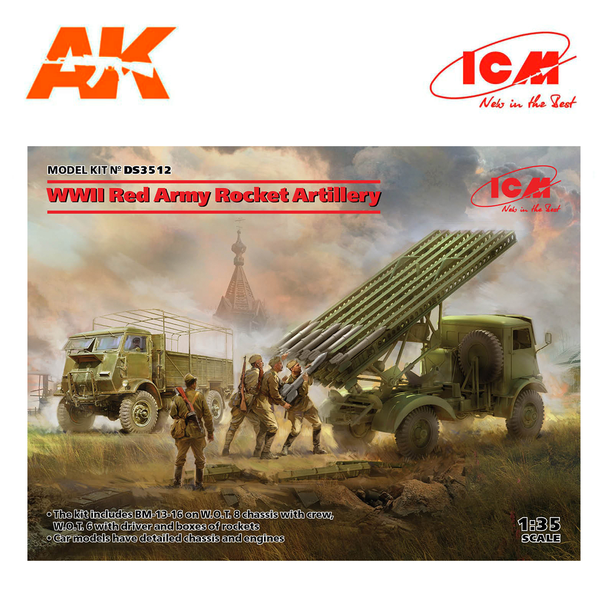 WWII Red Army Rocket Artillery 1/35