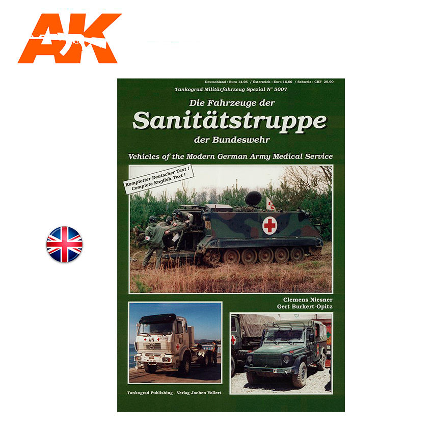 Sanitätstruppe – Vehicles of the Modern German Army Medical Service, Tankograd