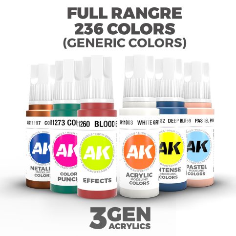 AK 3G RANGE GENERIC Range236COLORS