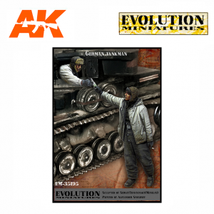 EVOLUTION MINIATURES EM-35195 GERMAN TANKMAN WWII 1/35 