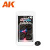 AK1105 ROUND BASE WITH LIP 25MM X10 UNITS