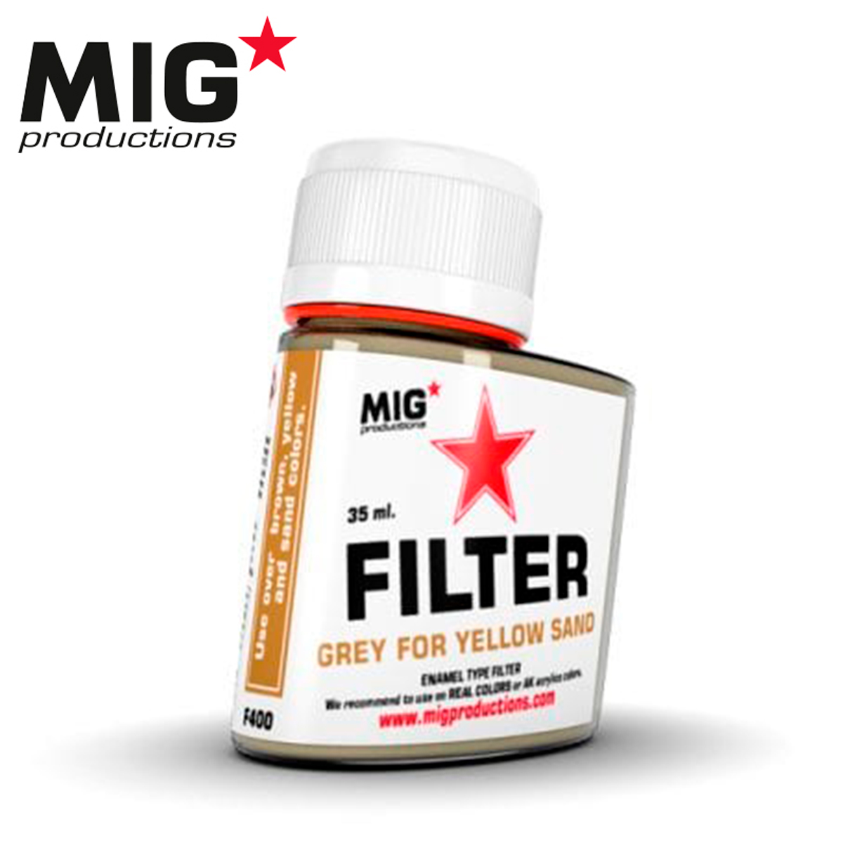 Grey for Yellow Sand Filter – Filtro Gris para amarillo arena