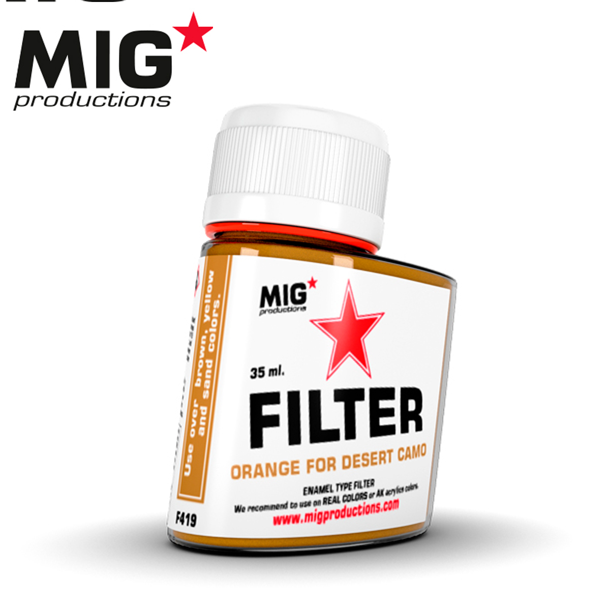 Orange for Desert Camo