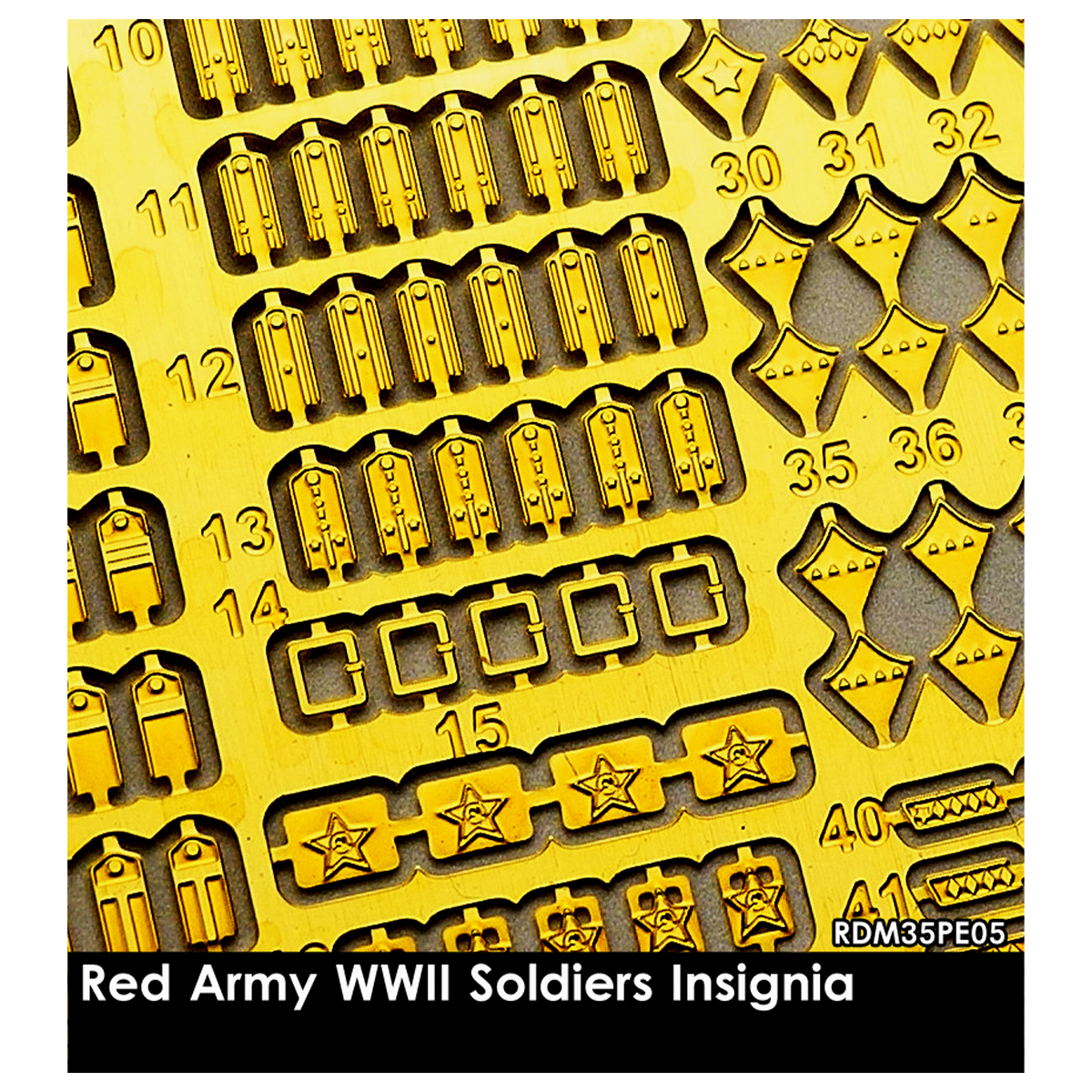 Red Army Soldiers Insignia 1/35