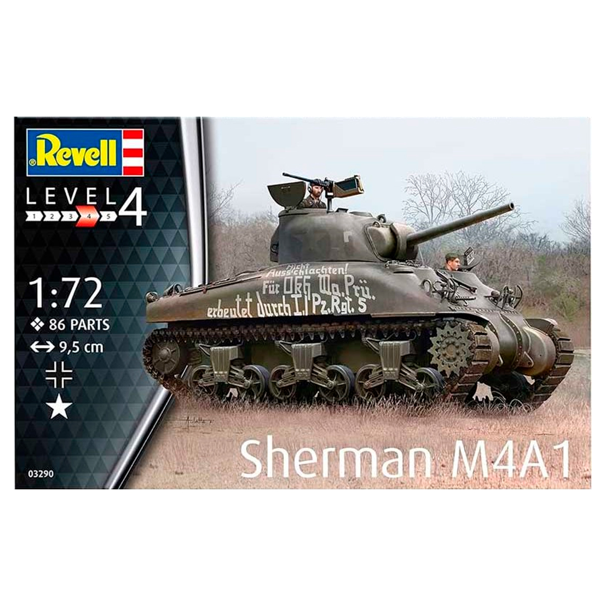 Sherman M4A1 1/72
