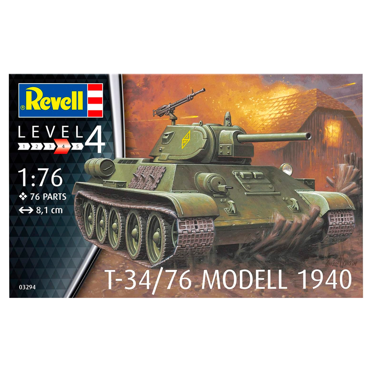 T-34/76 Model 1940 1/76