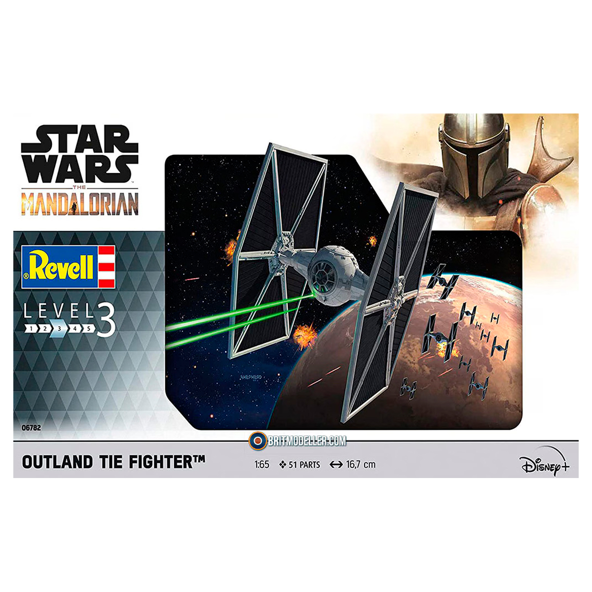 Outland TIE Fighter™: The Mandalorian 1/65