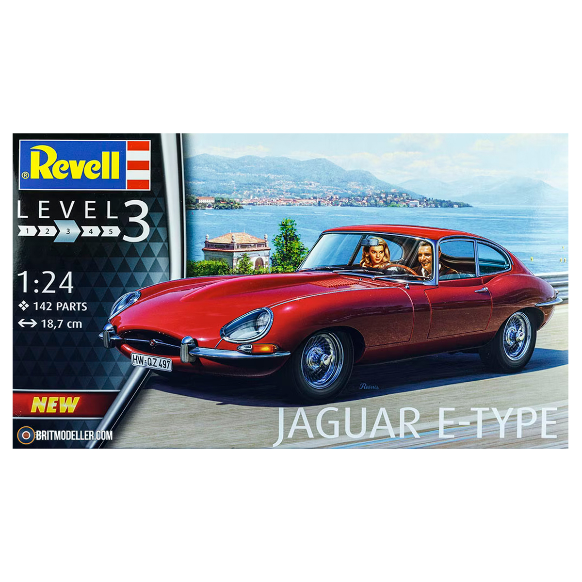 Jaguar E-Type Coupé 1/24