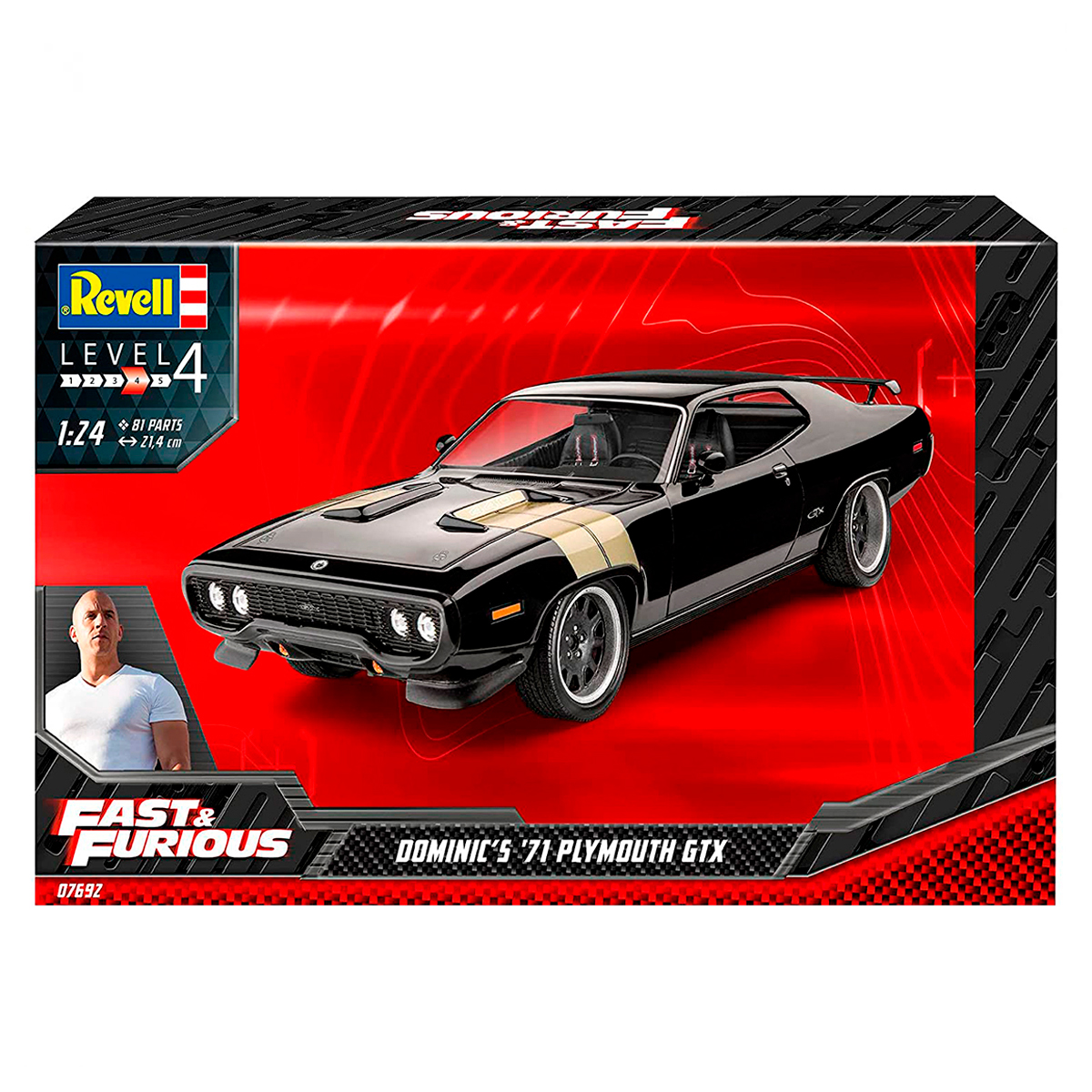 Fast & Furious – Dominic’s 1971 Plymouth GTX 1/24