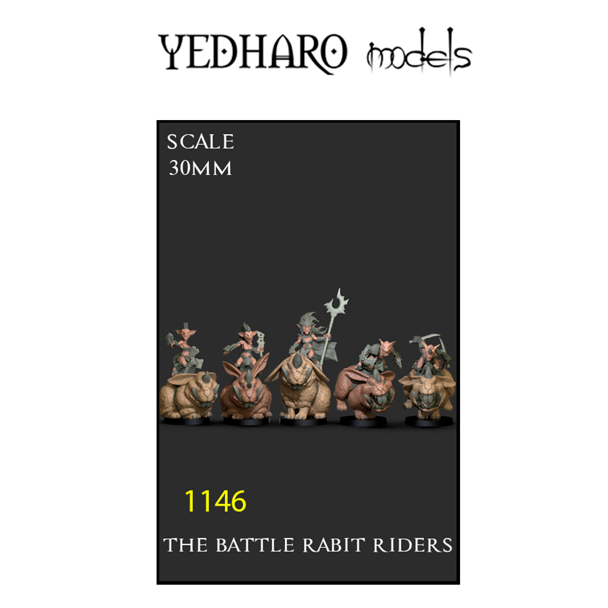 The Battle Rabit Riders Scale 30mm GB30GBR01