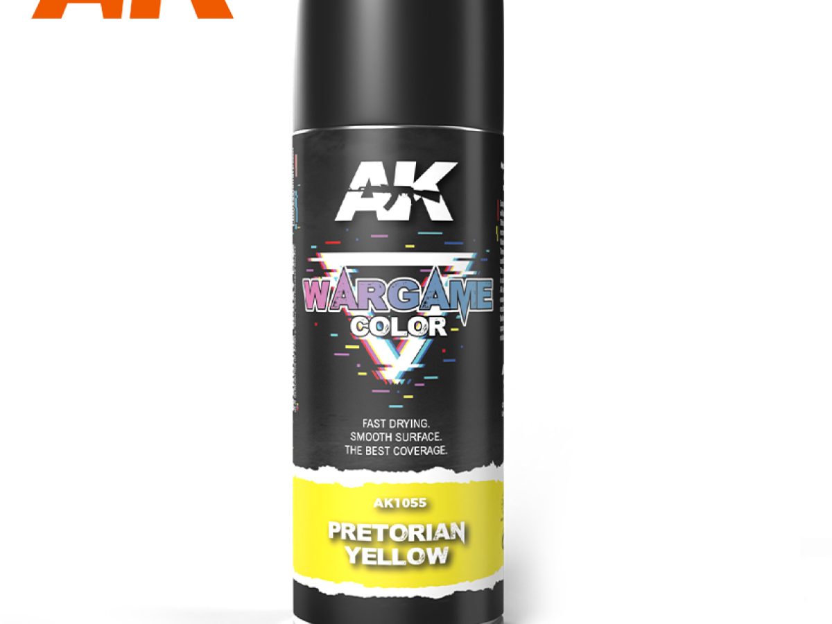 Army Painter Color Primer: Desert Yellow (400ml), Table Top Miniatures