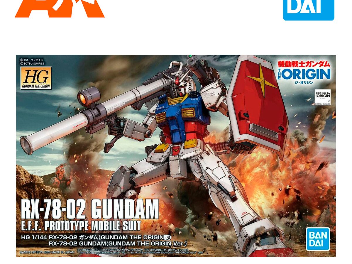 Buy Hg 1 144 Rx 78 02 Gundam Gundam The Origin Ver Online For39 95 Ak Interactive