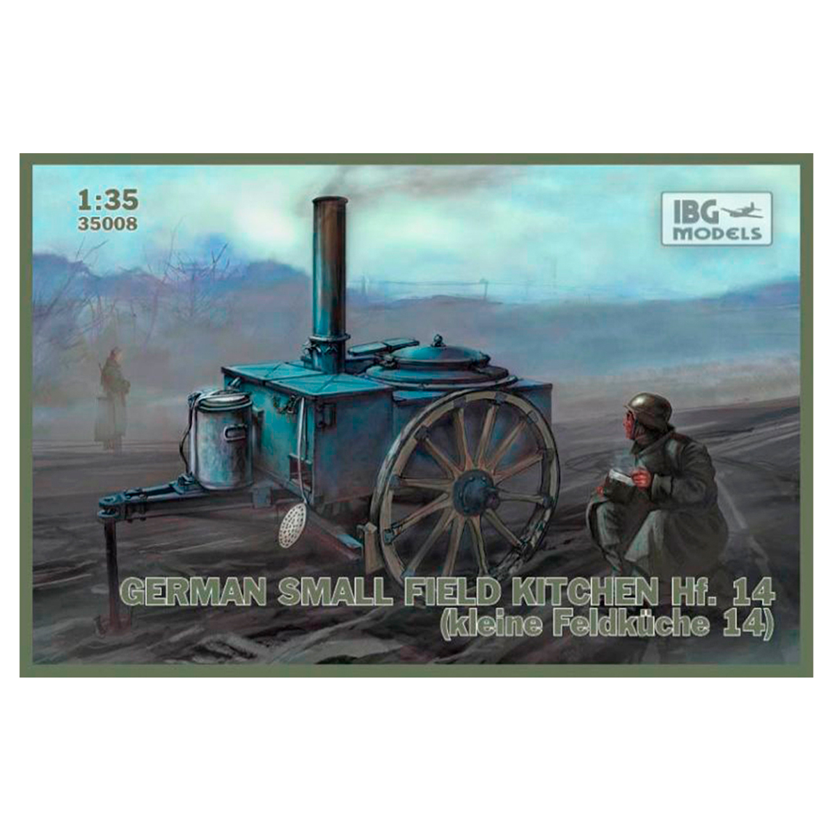 German small field kitchen Hf.14 ( kleine Feldkuche 14) 1/35