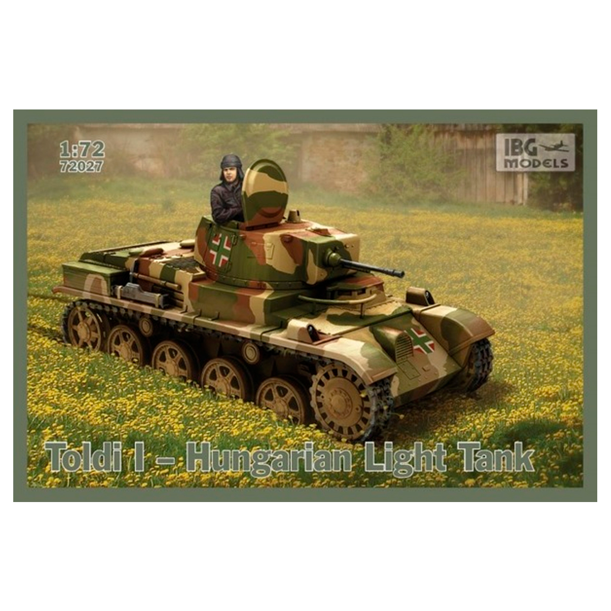 TOLDI I  Hungarian Tank 1/72