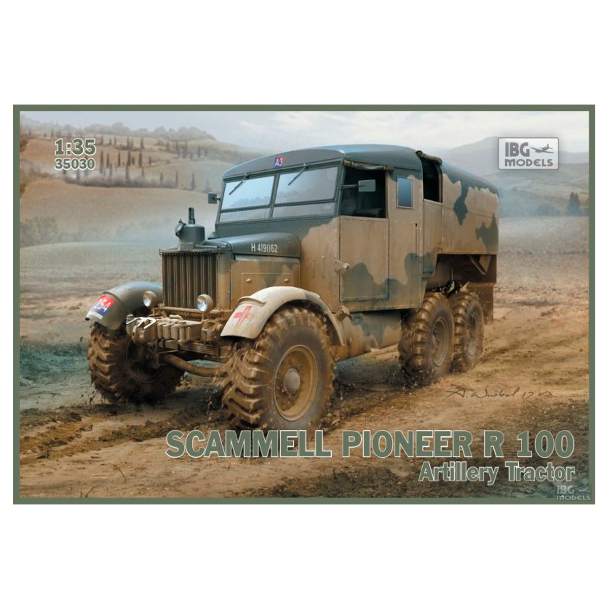 Scammell Pioneer R 100 Artillery Tractor 1/35