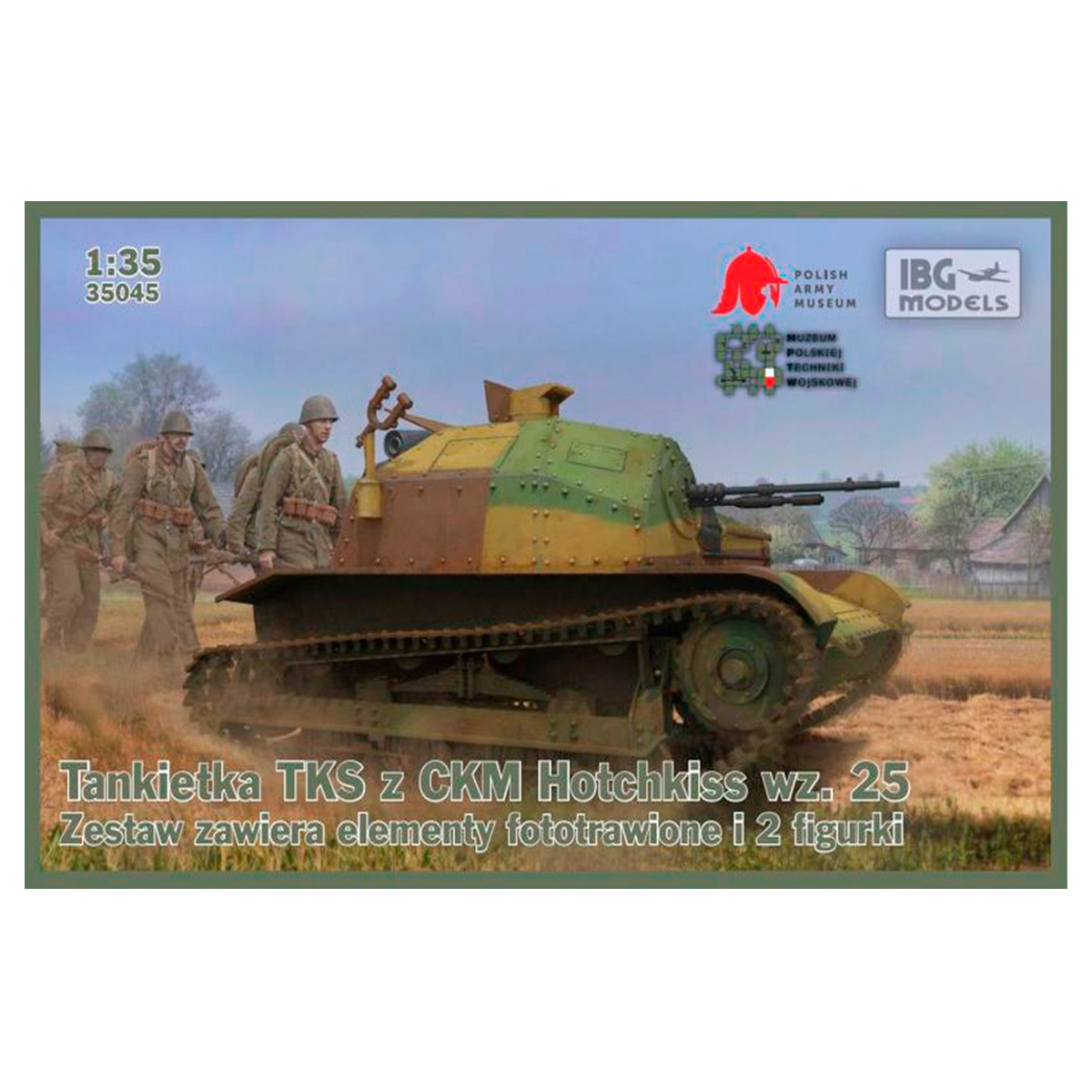 TKS – Polish Light Reconnaissance Tank 1/35