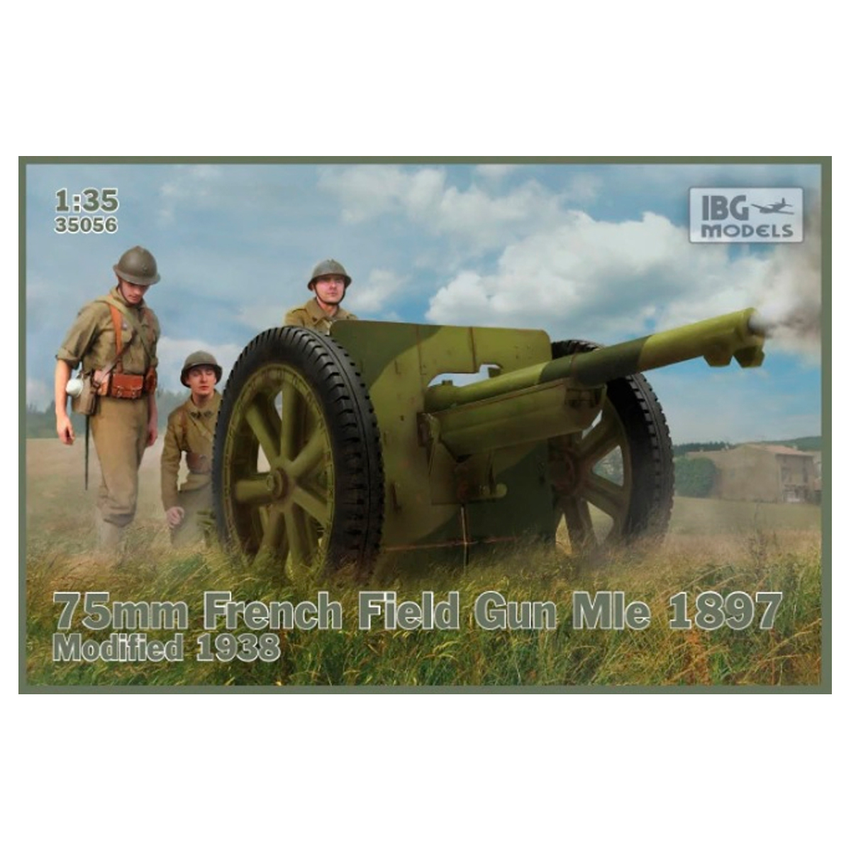 75mm French Field Gun Mle 1897 – Modified 1938 1/35