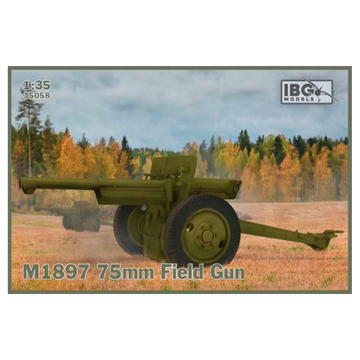 M1897 75mm Field Gun 1/35