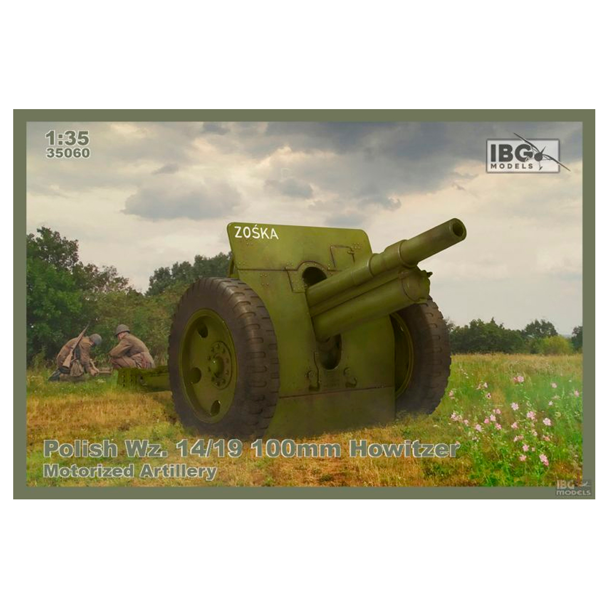 Polish Wz. 14/19 100mm Howitzer – Motorized Artillery 1/35