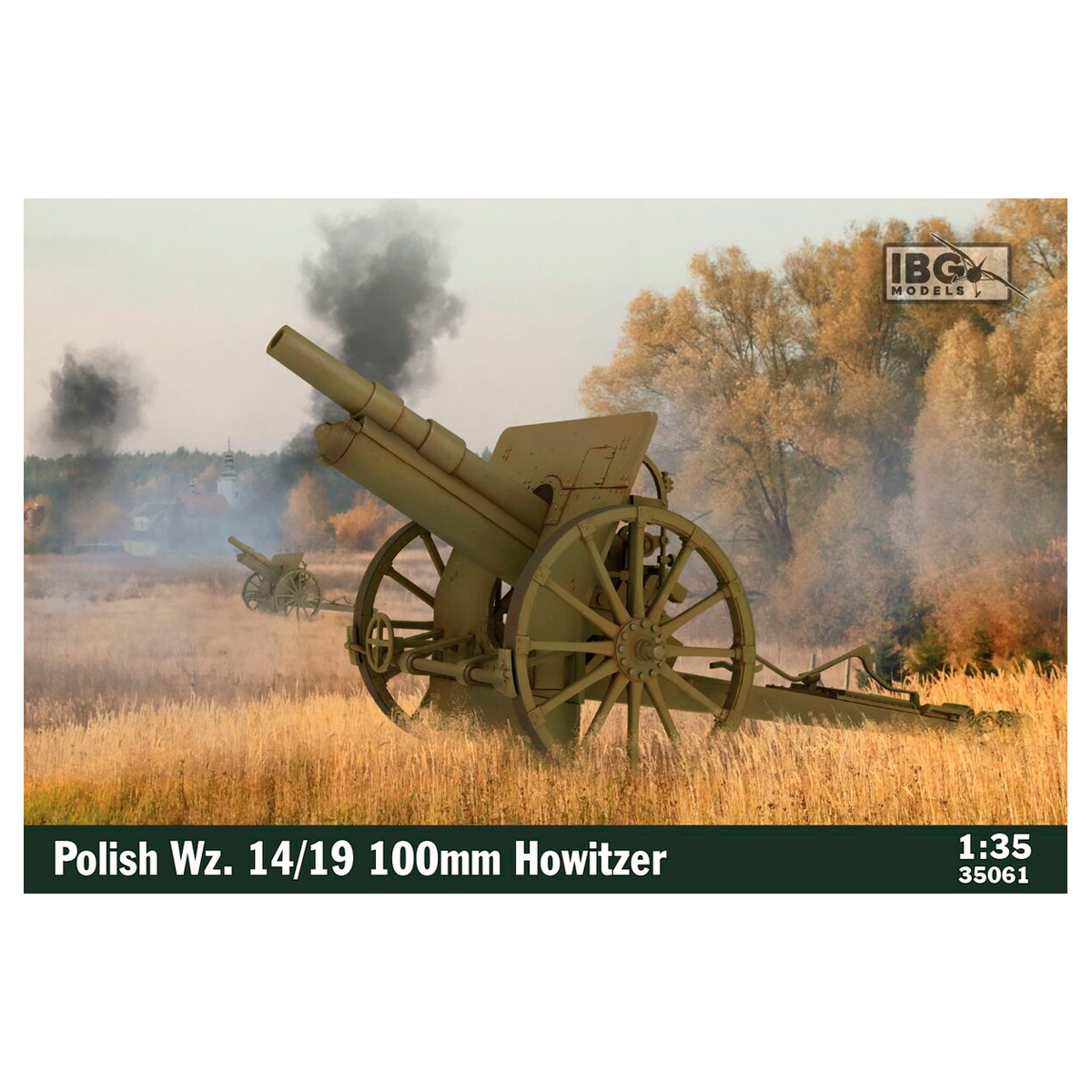 Polish Wz. 14/19 100mm Howitzer 1/35