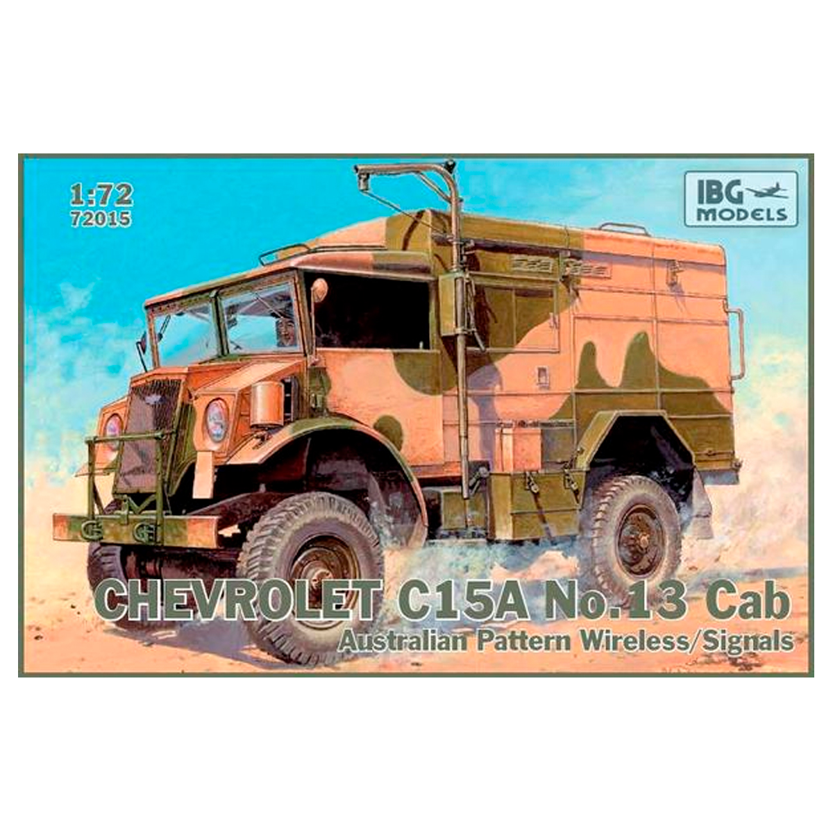 Chevrolet C.15A  No.13 Cab Australian Pattern Wireless / Signals 1/72