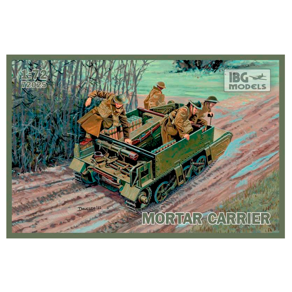 UNIVERSAL CARRIER  I Mk.II   MORTAR CARRIER 1/72