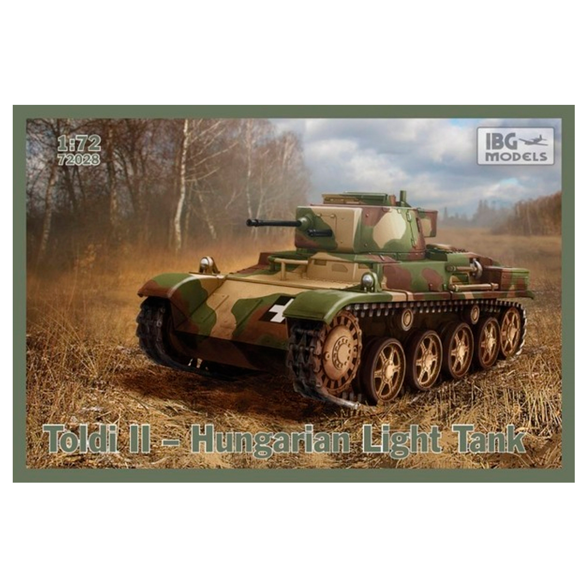 TOLDI II  Hungarian Tank 1/72