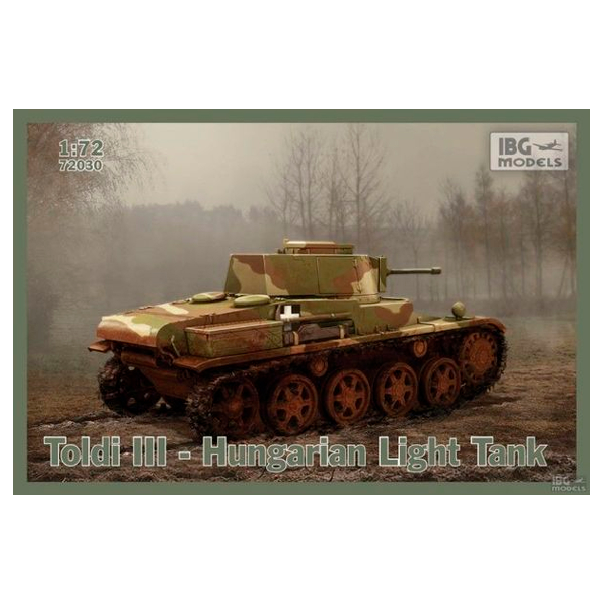 TOLDI III  Hungarian Tank 1/72