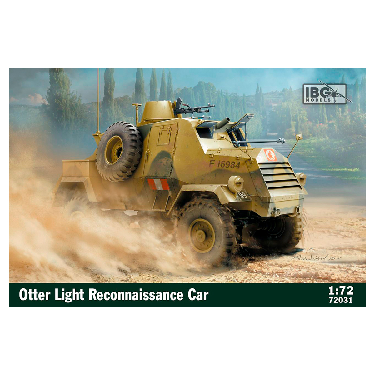 Otter LIGHT RECONNAISANCE CAR 1/72