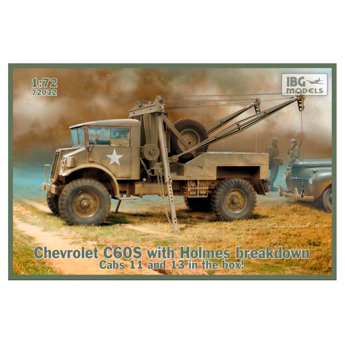 Chevrolet C60S with Holmes breakdown 1/72
