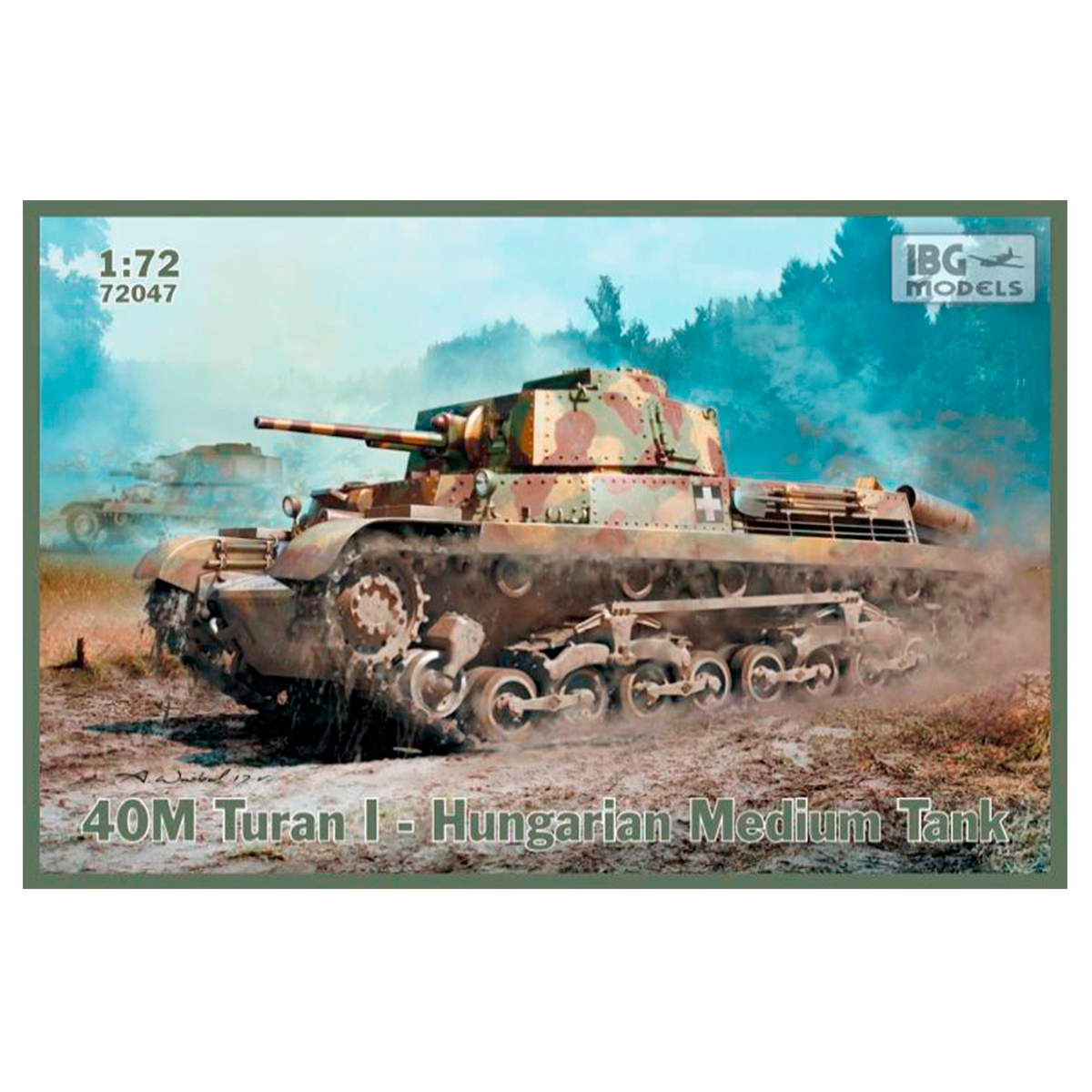 40M Turan I – Hungarian Medium Tank 1/72