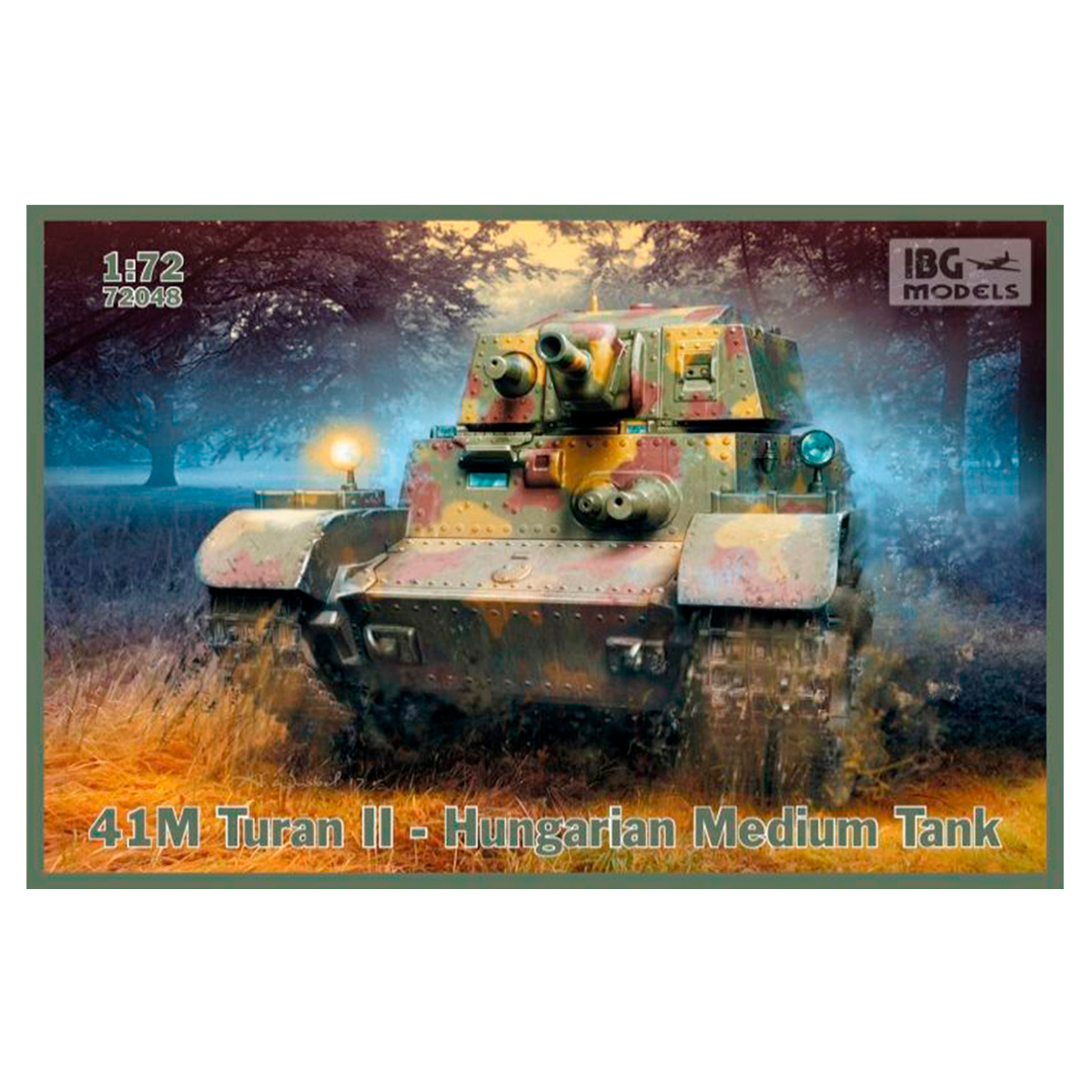 41M Turan II – Hungarian Medium Tank 1/72