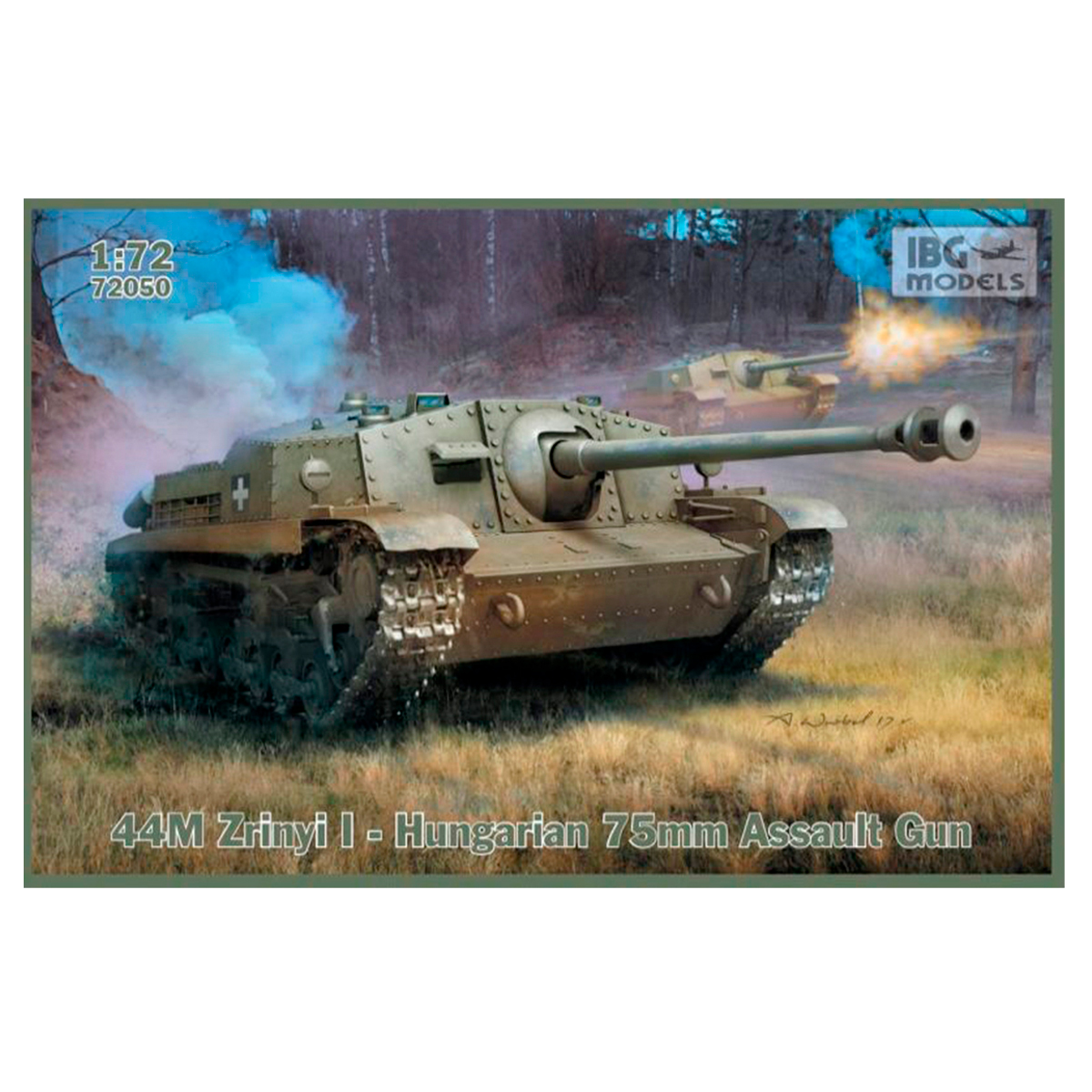 44M Zrinyi I – Hungarian 75mm Assault Gun 1/72